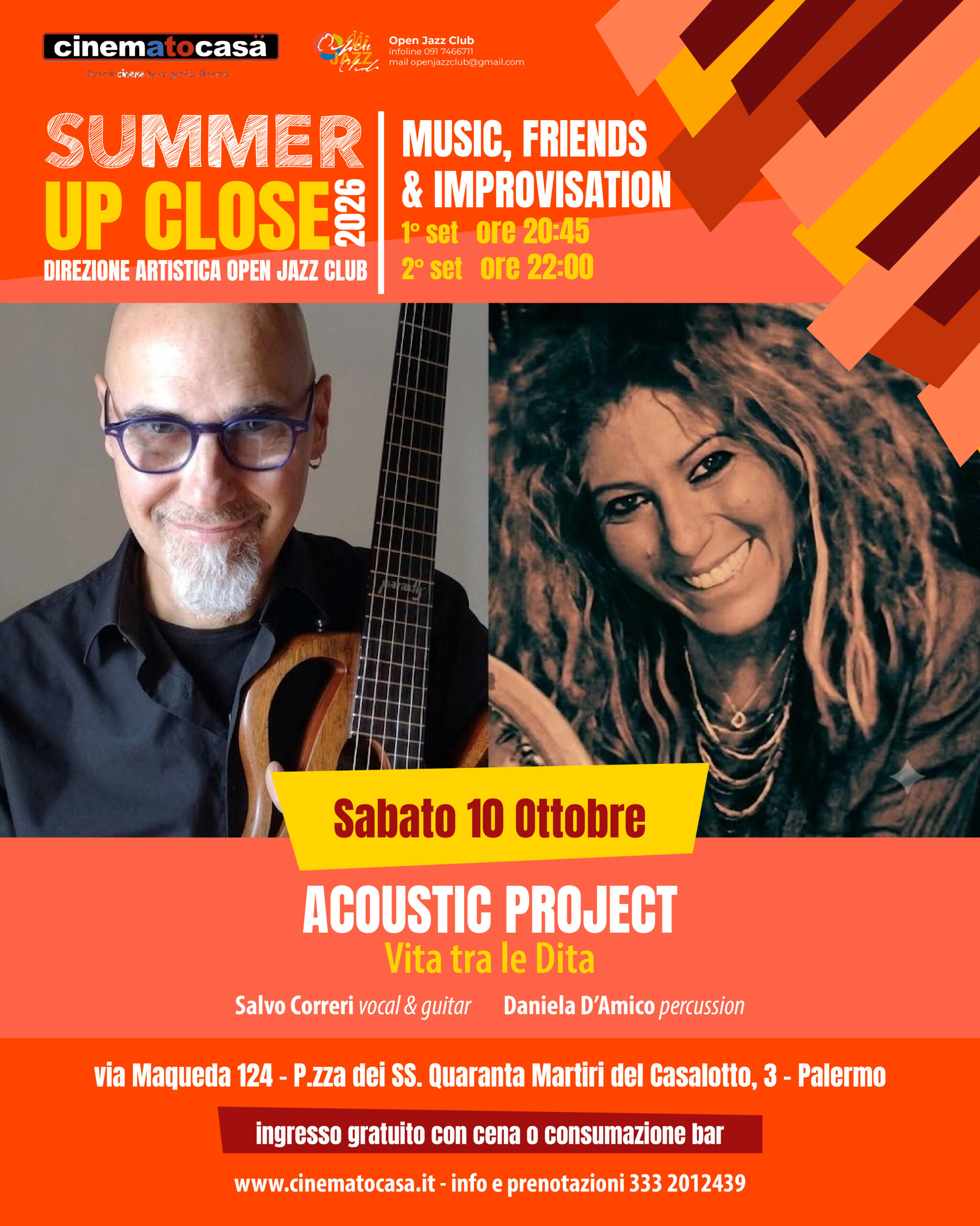 10 ottobre - Acoustic Project