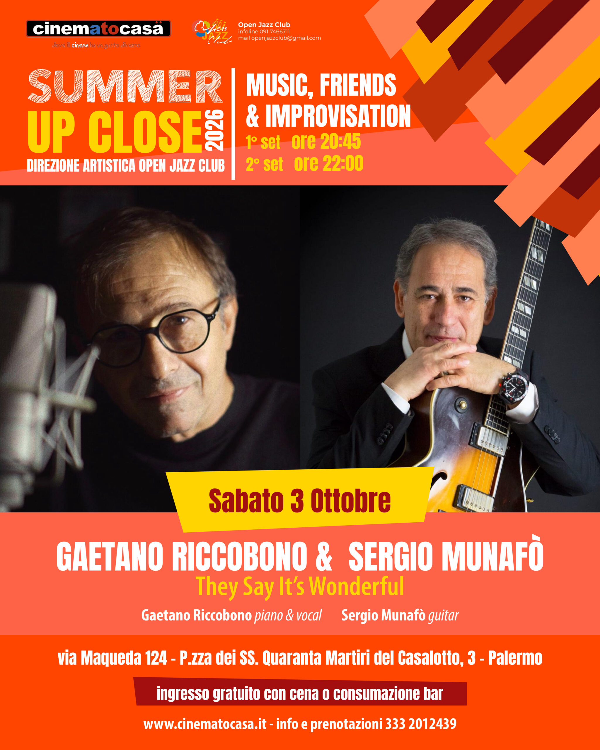 3 ottobre - Gaetano Riccobono e Sergio Munafo